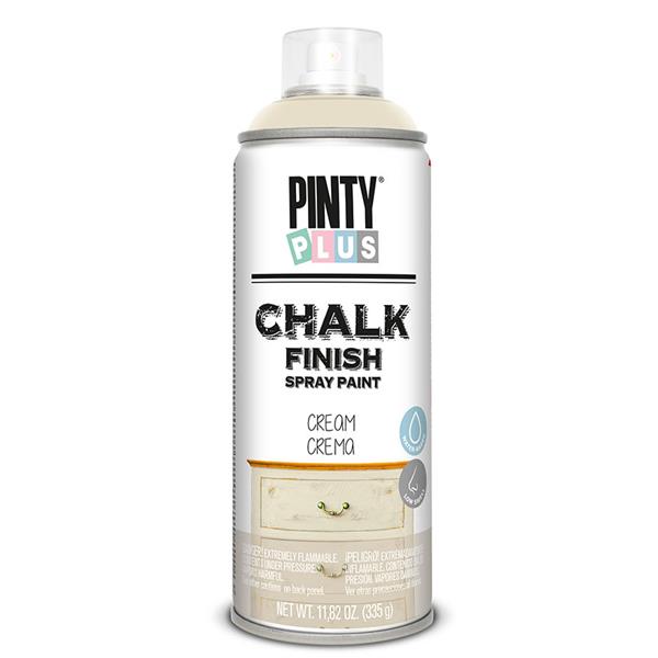 pintura spray chalk efecto tiza crema