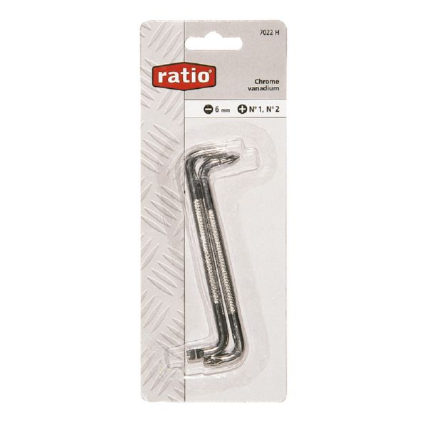 JUEGO DESTORNILLADOR ACODADO 2P RATIO