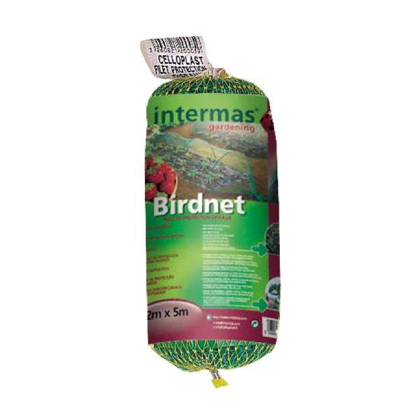 MALLA ANTI PAJAROS 2X10M VERDE