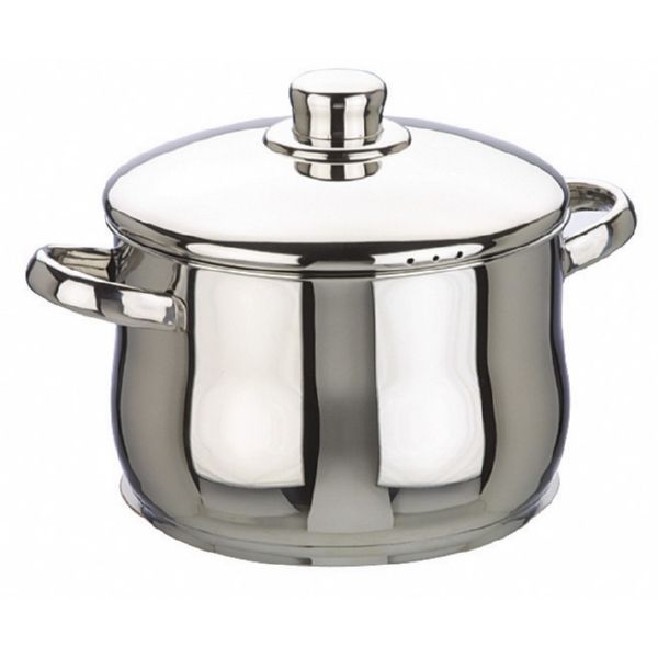 OLLA CON TAPA INOX OSLO 22 CM