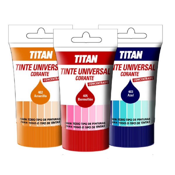 TITAN TINTE UNIVERSAL NARANJA 50 ML